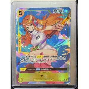 Nami SR OP08-106 [PAR] Two Legends One Piece Japanese